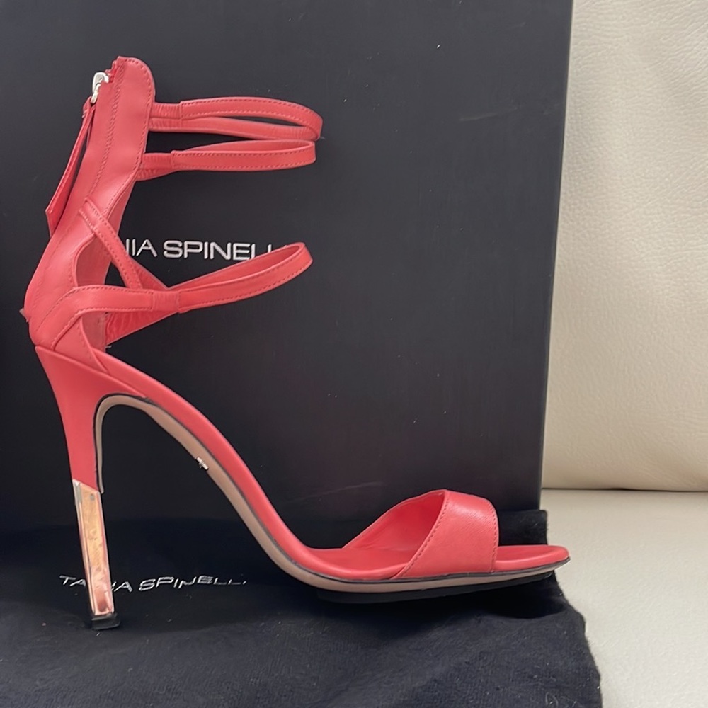 Tania Spinelli strapped zip back sandals